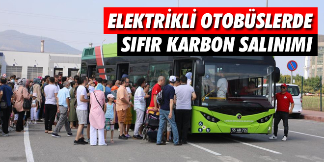 Elektrikli Otobüslerde Sıfır Karbon Salınımı