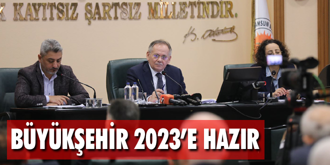 Büyükşehir 2023’e Hazır