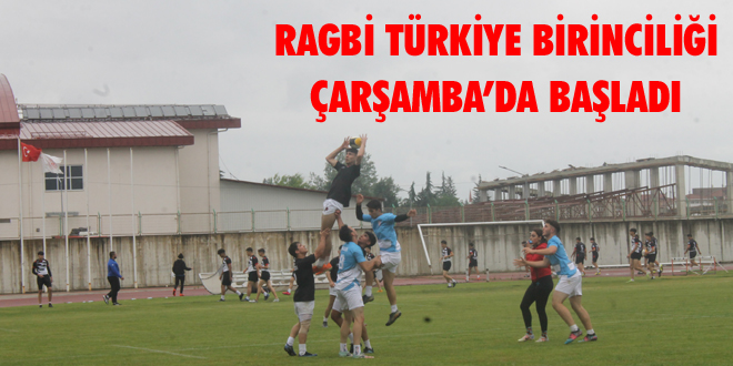 Ragbi Türkiye Birinciliği Çarşamba’da Başladı