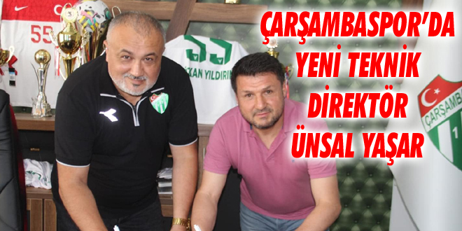 Çarşambaspor’da Yeni Teknik Direktör Ünsal Yaşar