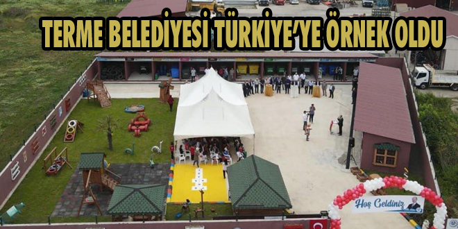 Terme Belediyesi Türkiye'ye Örnek Oldu