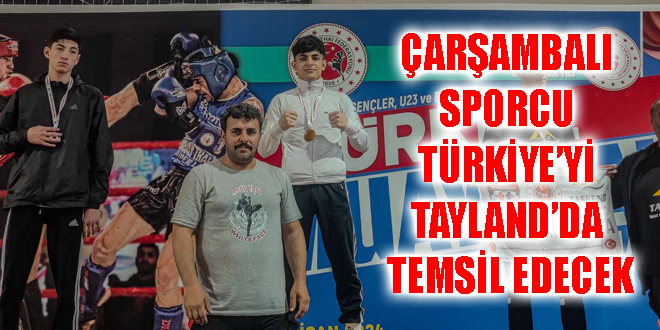 Çarşambalı Sporcu Türkiye’yi Tayland’da Temsil Edecek