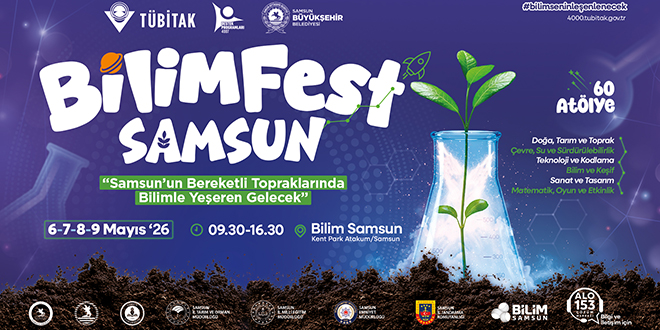 BİLİMFEST ZİYARETÇİLERİNE KAPILARINI AÇIYOR
