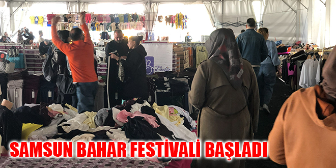 SAMSUN BAHAR FESTİVALİ BAŞLADI