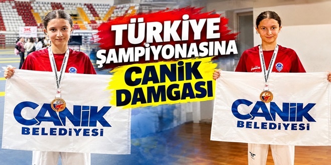 TÜRKİYE ŞAMPİYONASINA CANİK DAMGASI